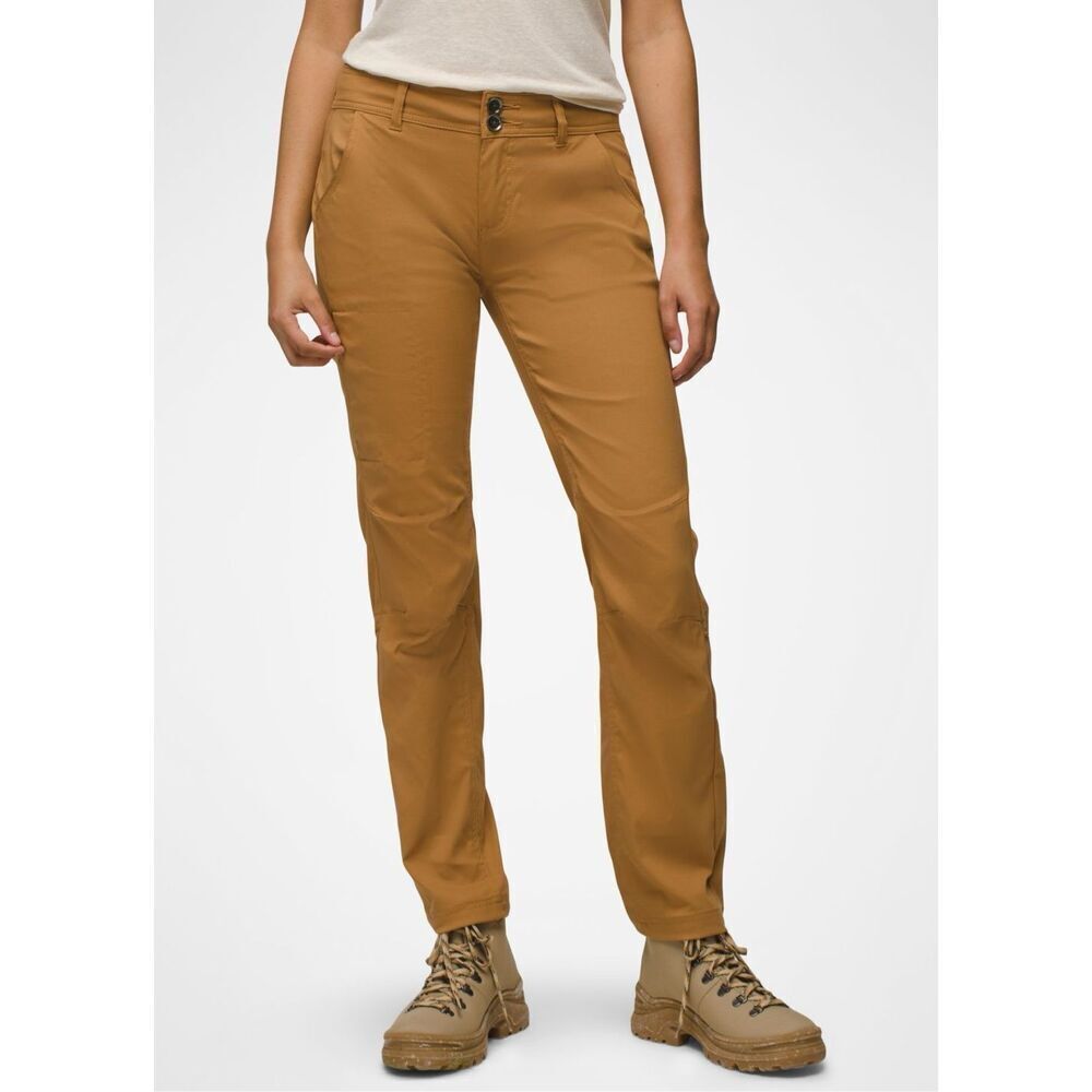 Prana Halle Straight Pant Earthbound Tan Size 16 Hiking